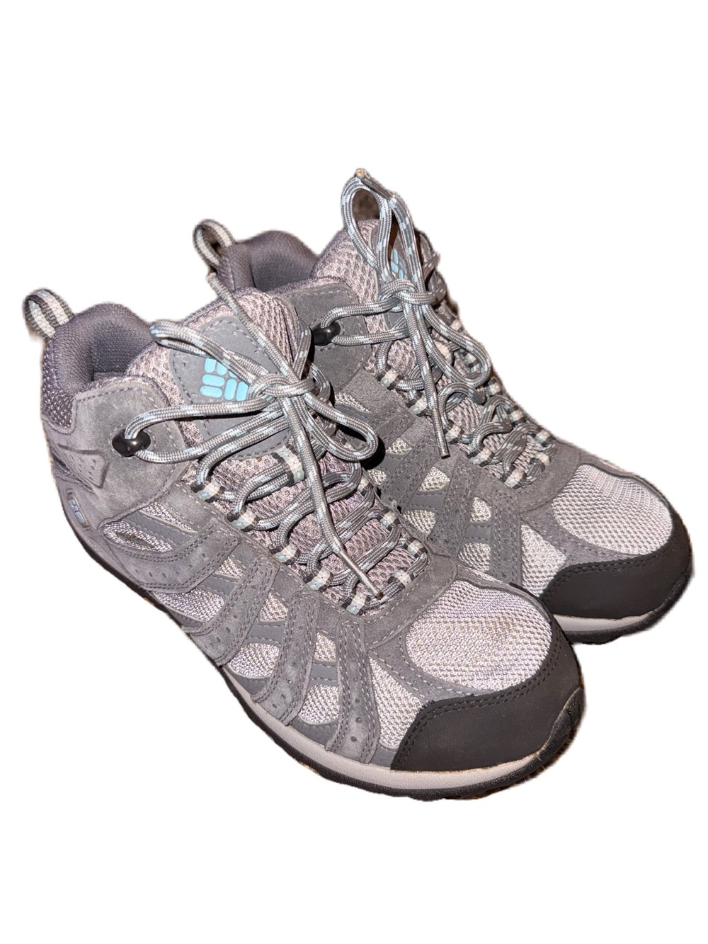 Columbia Redmond Mid Waterproof Hiking Boots Omni-Tech Womens Shoes Size 9.5 EUC